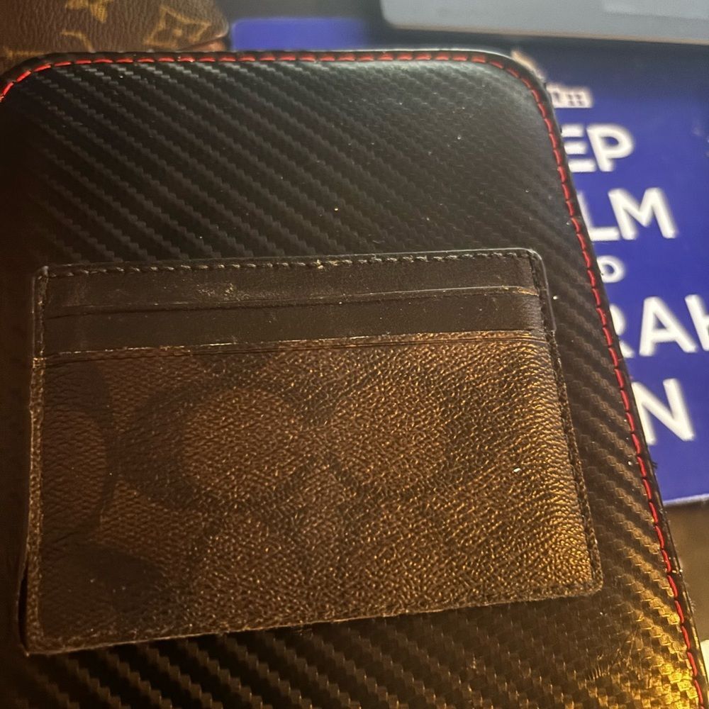 Coach Signature Card Case - Picture 5 of 5